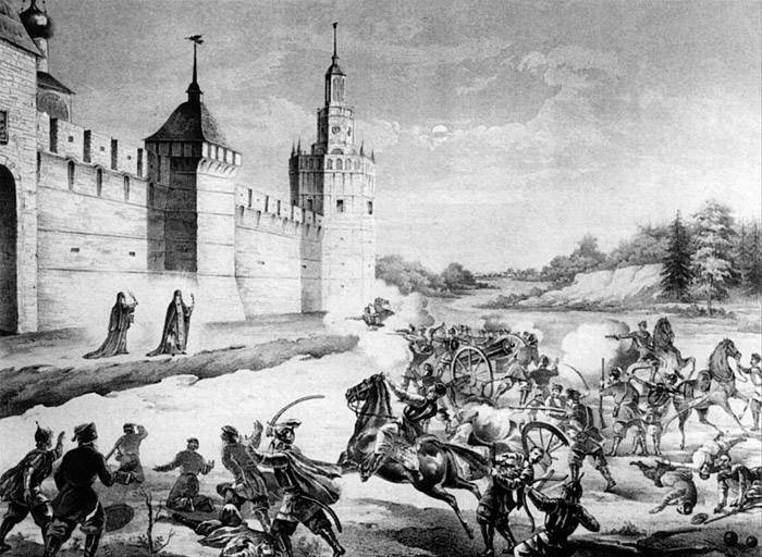 Осада Троице-Сергиевой Лавры 1608-1610 годы